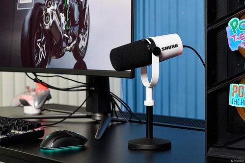 shure舒爾mv7 麥克風圖賞 播客與音樂家的錄音新選擇